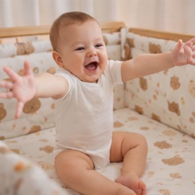 tour-de-lit-ourson-bebe-très-content