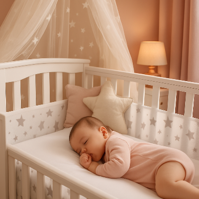 Tour de lit Respirant | Motifs - Création Bébé-Maman