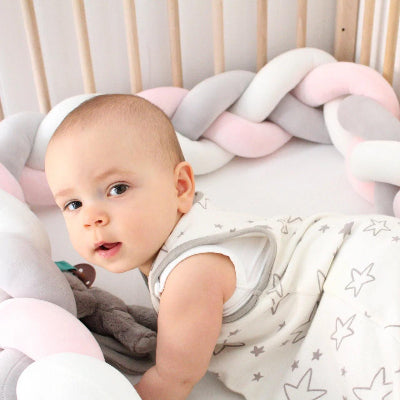 Tresse de lit | Rose trio - Création Bébé-Maman