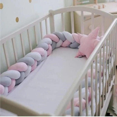 Tresse de lit | Rose trio - Création Bébé-Maman
