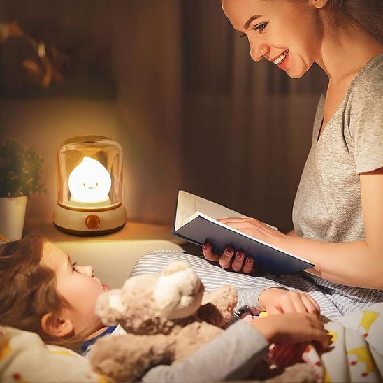 Veilleuse bébé histoire-maman