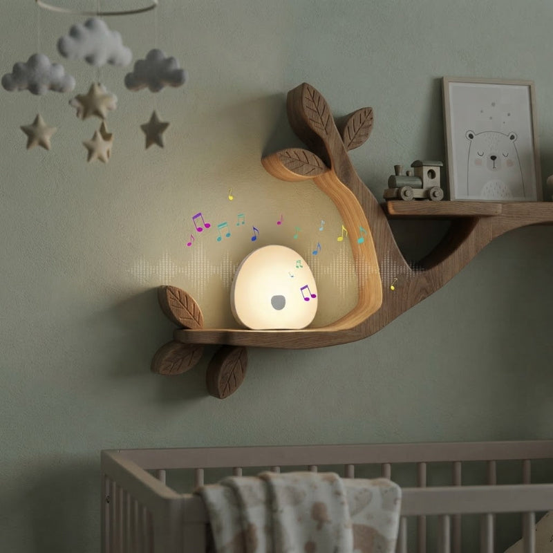 Veilleuse bébé bruit blanc sans fil sur tablette chambre