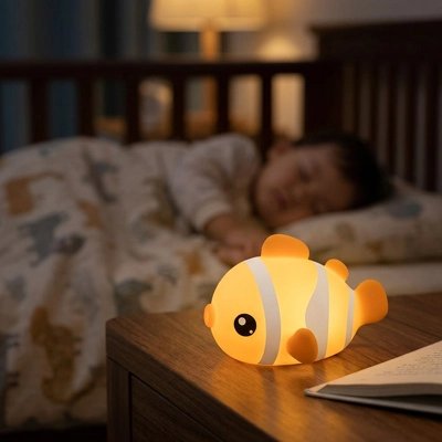 veilleuse bebe qui accompagne bébé sommeil
