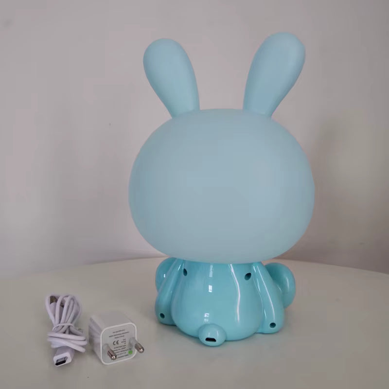 veilleuse lapin de dos avec interrupteur