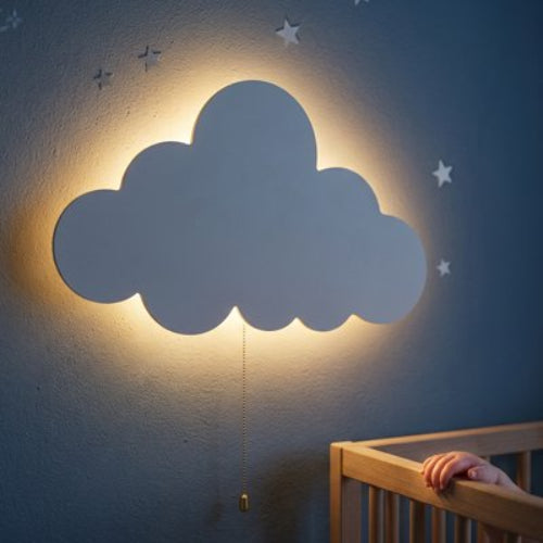 veilleuse murale bebe devient objet déco